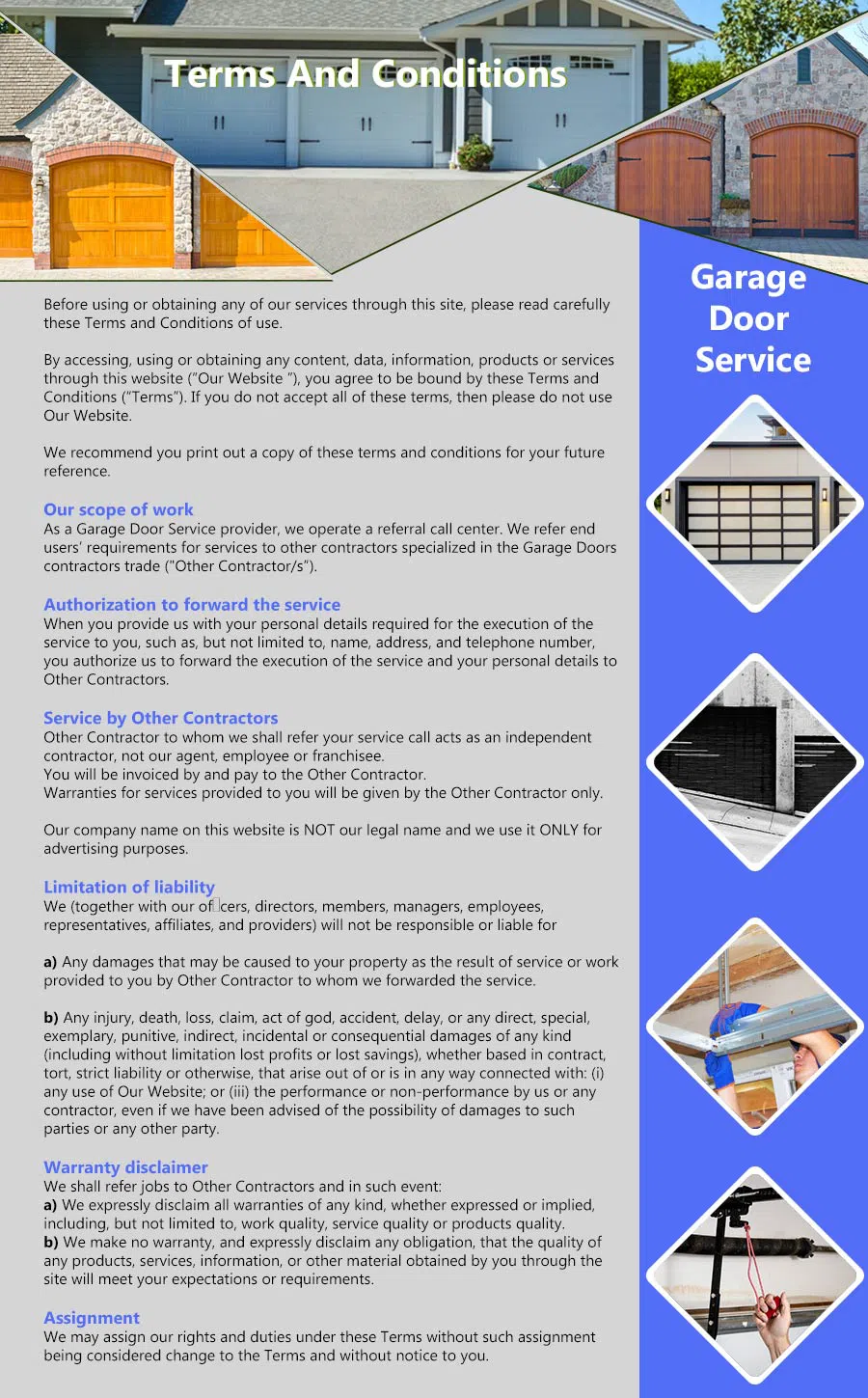 Bloomfield Hills Metro Garage Door Repair Service Bloomfield Hills, MI 248-504-0127